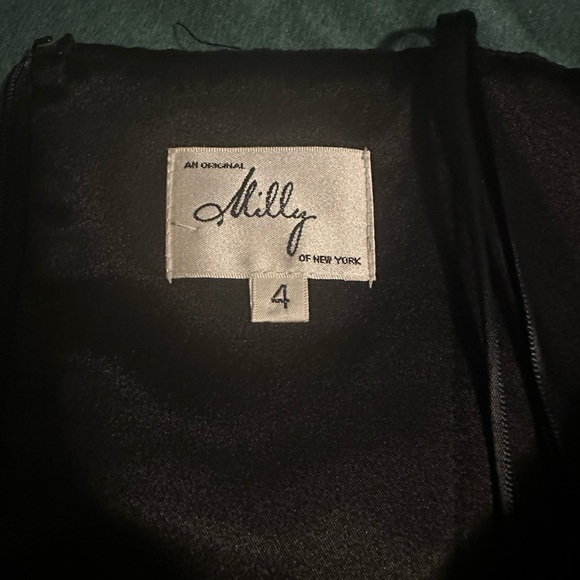 Black Milly cocktail dress - Picture 5 of 6